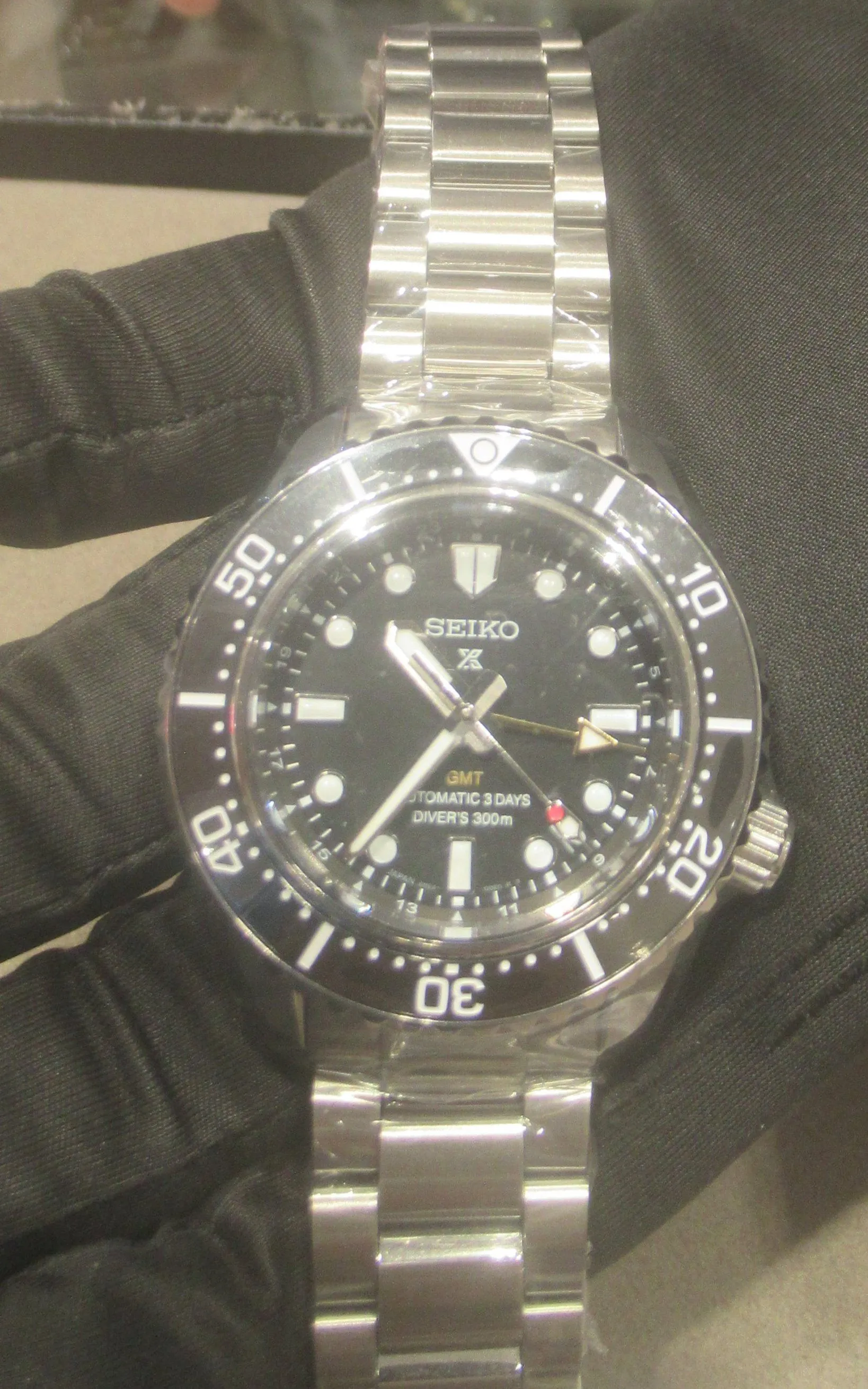 Orologio subacqueo Seiko Prospex con bracciale